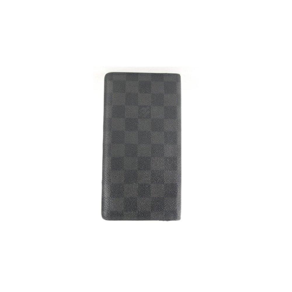 Louis Vuitton Damier Graphite Brazza Wallet Long